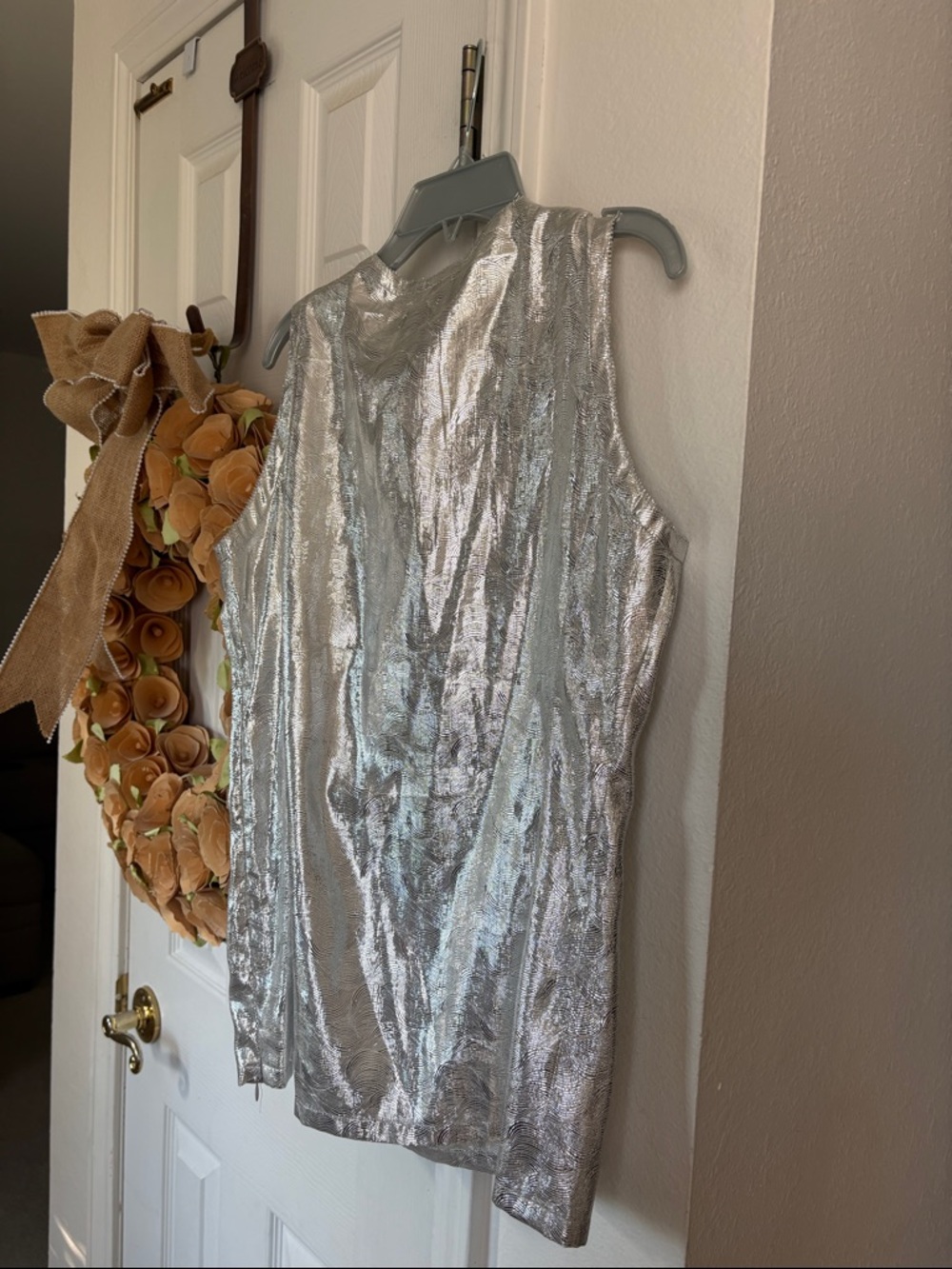 Tory Burch Silver Rachel Top - Picture 3 of 4